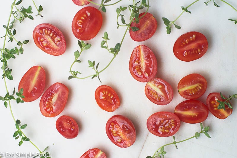 Tomatoes & Thyme Still Life - Eat Simple Food