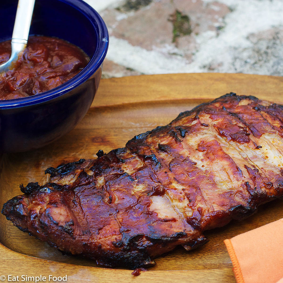 Oven Baked St Louis Style Bbq Ribs Recipe Video Eat Simple Food,Easy Chinese Eggplant Recipes