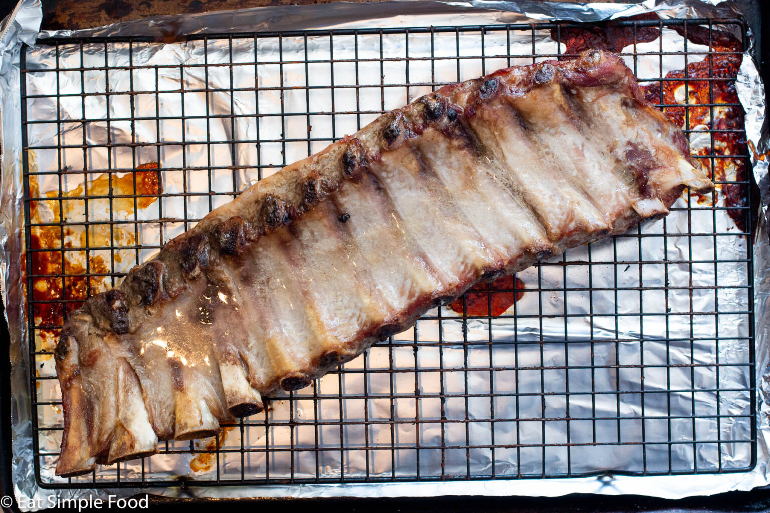 Oven Baked St Louis Style BBQ Ribs Recipe / Video Eat Simple Food