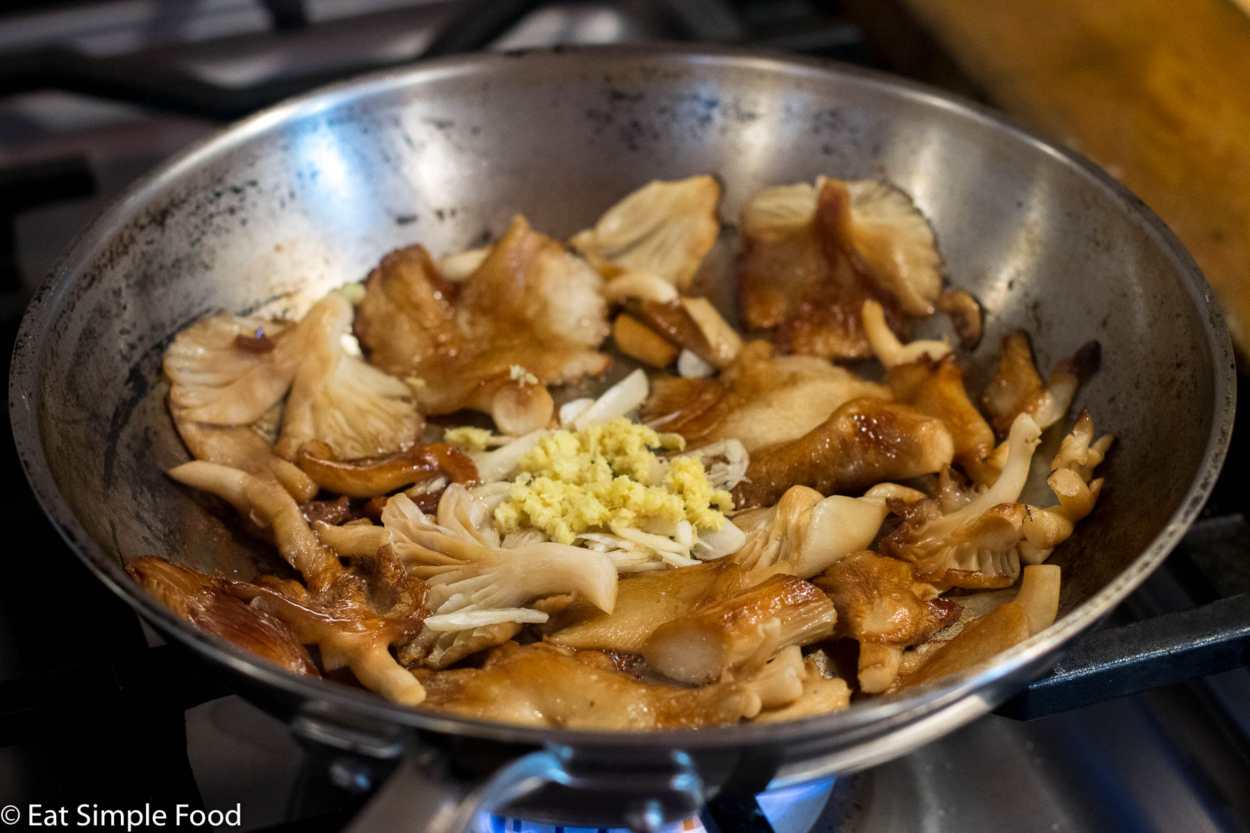 Pan-Fried Oyster Mushrooms - This Healthy Table
