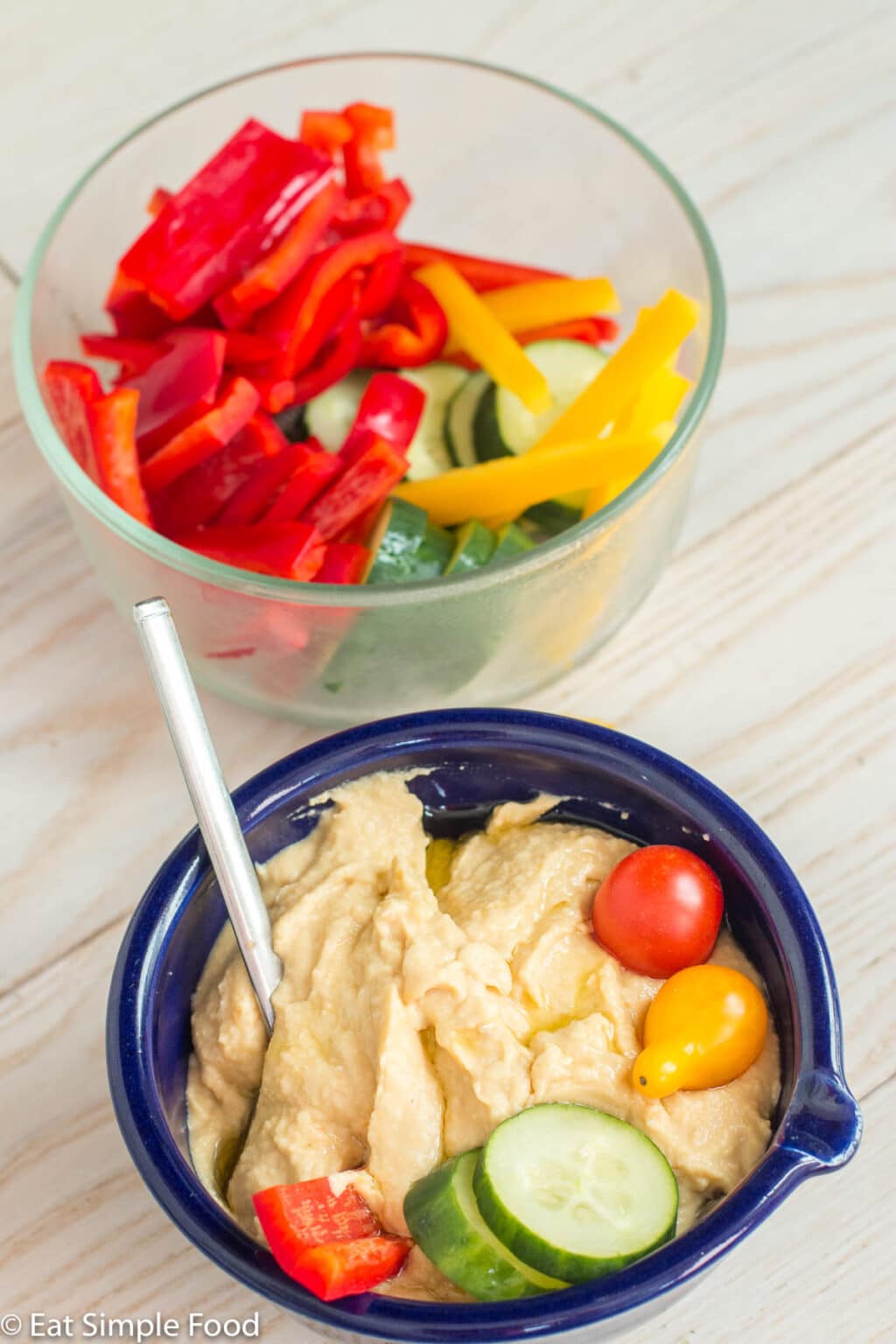 Simple And Easy Homemade Hummus Recipe and Video - Eat Simple Food