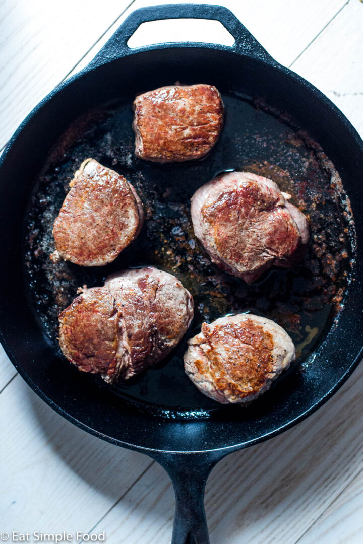 Simple, Perfect, and Easy Cast Iron Filet Mignon Recipe and Video - Eat ...
