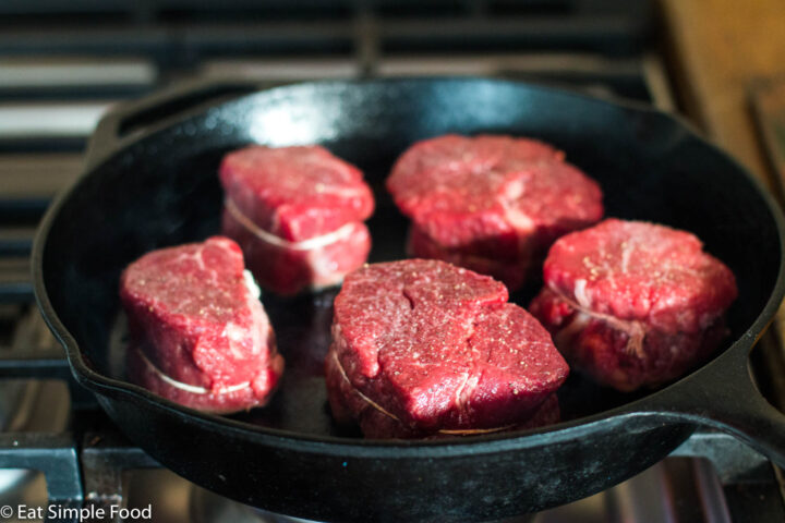 Simple, Perfect, and Easy Cast Iron Filet Mignon Recipe and Video - Eat ...